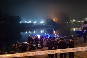 Autoridad Marítima de Valdivia lideró búsqueda de persona que habría caído al río Autoridad Marítima de Valdivia lideró búsqueda de persona que habría caído al río
