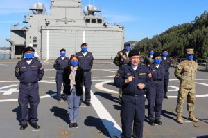 Almirante Leiva inauguró "Mes del Mar" a bordo del buque "Sargento Aldea" Almirante Leiva inauguró "Mes del Mar" a bordo del buque "Sargento Aldea"