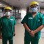 Equipo de salud naval en Hospital Dr. Ernesto Torres Galdames de Iquique