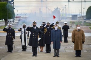 En Punta Arenas se conmemoraron los 141 años de las Glorias Navales En Punta Arenas se conmemoraron los 141 años de las Glorias Navales