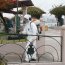 Servidores de la Cuarta Zona Naval sanitizan plaza Slava y entregan elementos de protección personal