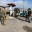 Servidores de la Cuarta Zona Naval sanitizan plaza Slava y entregan elementos de protección personal