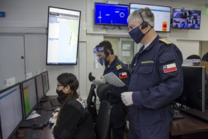 SHOA participó en el primer simulacro tripartito año 2020 SHOA participó en el primer simulacro tripartito año 2020