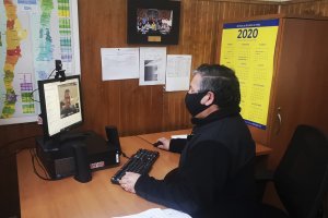 SHOA realiza atención de público a través de sistema de videollamada SHOA realiza atención de público a través de sistema de videollamada