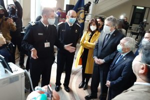 Ventilador mecánico ASMAR-UdeC fue presentado oficialmente como apoyo para pacientes Covid-19 positivos en Chile Ventilador mecánico ASMAR-UdeC fue presentado oficialmente como apoyo para pacientes Covid-19 positivos en Chile