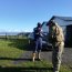 Infantes de Marina del Destacamento Cochrane apoyan tareas en la Isla Grande de Chiloé a raíz de la pandemia