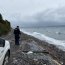 Camión se hundió en el mar en Isla Lemuy
