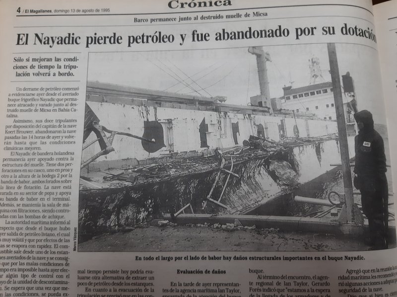 <p>La Armada de Chile a 25 años del Terremoto Blanco</p>