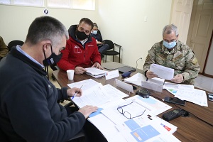 Jefe de Defensa del Bío Bío participó en simulacro de terremoto y tsunami Jefe de Defensa del Bío Bío participó en simulacro de terremoto y tsunami