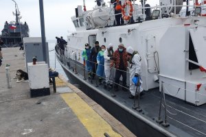 Cuarta Zona Naval evacua a persona que sufrió accidente en Punta Cuevas Cuarta Zona Naval evacua a persona que sufrió accidente en Punta Cuevas