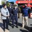 Contraalmirante Marcic verificó dispositivo de fiscalización por Fiestas Patrias