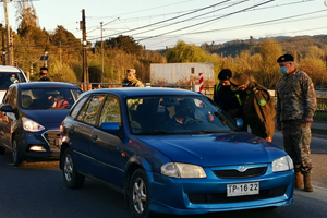 Jefe de la Defensa del BioBío destacó baja movilidad de la ciudadanía durante fin de semana de fiestas patrias Jefe de la Defensa del BioBío destacó baja movilidad de la ciudadanía durante fin de semana de fiestas patrias