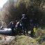 Armada apoya rebusca de joven desaparecido en Lago Los Palos tras accidente de tránsito