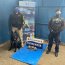 Binomio canino realizó incautación de marihuana y locos en rampas de conectividad Canal Chacao