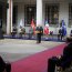 Cinco Almirantes recibieron la condecoración Presidente de la República en el grado de Gran Oficial