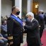 Cinco Almirantes recibieron la condecoración Presidente de la República en el grado de Gran Oficial