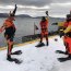  Nadadores de rescate realizan entrenamiento en Puerto Williams  