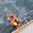 Nadadores de rescate realizan entrenamiento en Puerto Williams