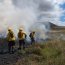 Armada ayuda a combatir incendios forestales en Rapa Nui