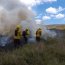 Armada ayuda a combatir incendios forestales en Rapa Nui