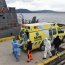 Evacuación médica de tripulante pesquero en Distrito Naval Beagle