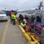 Personal de la Armada evacuó a residente de Puerto Edén