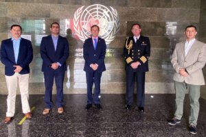 Oficiales que se encontraban en Misión de Paz en Colombia recibieron condecoración de la ONU