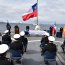 Unidades de la Escuadra participaron de las celebraciones por los 500 años del Descubrimiento del Estrecho de Magallanes