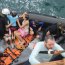 Petrolero Montt rescató a 6 personas tras volcarse yate en la bahía de Panamá
