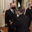 Oficiales recibieron Gran Estrella al Mérito Militar por sus 40 años de Servicio en la Armada