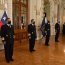 Oficiales recibieron Gran Estrella al Mérito Militar por sus 40 años de Servicio en la Armada
