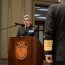 Vicealmirante Juan Andrés De La Maza Larraín asume como Jefe del Estado Mayor General de la Armada