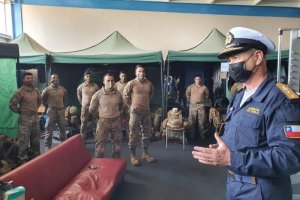 Jefe de la Defensa para la región de Vaparaíso efectuó visita a terreno en provincia de Marga-Marga Jefe de la Defensa para la región de Vaparaíso efectuó visita a terreno en provincia de Marga-Marga