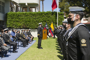 Ceremonia militar interna de graduación del Curso de Oficiales y Gente de Mar y término de año académico Ceremonia militar interna de graduación del Curso de Oficiales y Gente de Mar y término de año académico