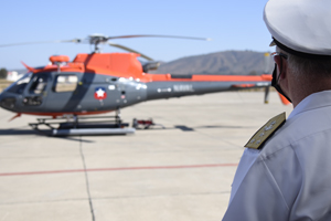 Armada recibió primer helicóptero de rescate que moderniza su flota Armada recibió primer helicóptero de rescate que moderniza su flota