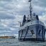 Armada de Chile realiza vigilancia a pesqueros internacionales en tránsito por el Estrecho de Magallanes