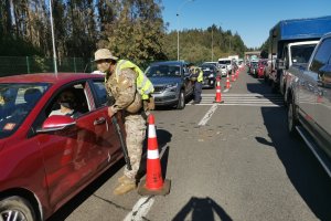 26.349 personas fueron fiscalizadas en las primeras 12 horas del cordón sanitario del Gran Concepción 26.349 personas fueron fiscalizadas en las primeras 12 horas del cordón sanitario del Gran Concepción