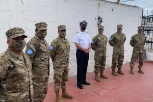 Parte a Misión de Paz en Chipre nuevo contingente de la Armada Parte a Misión de Paz en Chipre nuevo contingente de la Armada