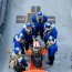 Nadadores de Rescate entrenan en el Estrecho de Magallanes