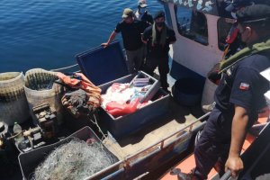 Armada y Sernapesca incautan 1.500 kilos de merluza austral en área de Canal Moraleda Armada y Sernapesca incautan 1.500 kilos de merluza austral en área de Canal Moraleda