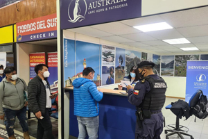 Personal de la Armada en la región de Magallanes apoya fiscalizaciones sanitarias