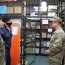 Contraalmirante IM Montagna realizó visita inspectiva al Fuerte de Infantería de Marina O´Higgins.