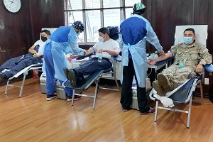 Quinta Zona Naval se sumó a donación voluntaria de sangre Quinta Zona Naval se sumó a donación voluntaria de sangre