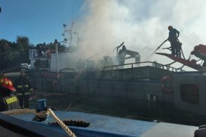 Autoridad Marítima apoyó rescate de tripulación de embarcación siniestrada en Canal Dalcahue