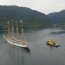 Buque Escuela Esmeralda visitó por segundo año consecutivo Puerto Chacabuco