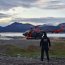 Helicóptero naval traslada a tripulante herido hacia Puerto Williams