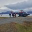 Helicóptero naval realiza rescate aeromédico desde Bahía Cook