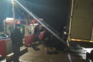 Operativo conjunto permite incautar más de 800 kilos de erizo en Dalcahue Operativo conjunto permite incautar más de 800 kilos de erizo en Dalcahue