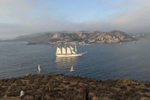Buque Escuela "Esmeralda" recaló a Coquimbo