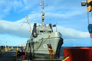 ATF-67 "Lautaro" retornó del Territorio Chileno Antártico en el marco de operaciones 2020-2021